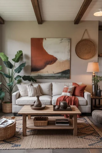 Soft Neutrals and Earthy Colors