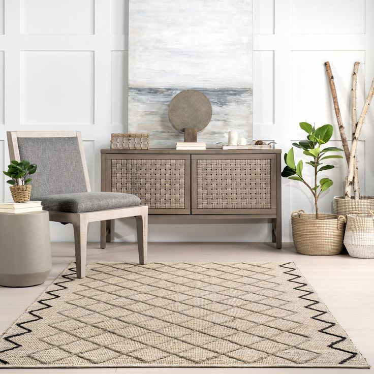 Natural Fiber Rugs for Living Rooms