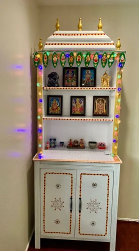 pooja mandir lights for home
