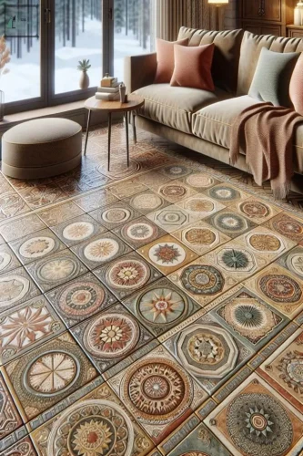 Old-School Tiles with Modern Setup