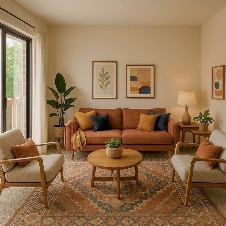 Natural Fiber Rugs for Living Rooms