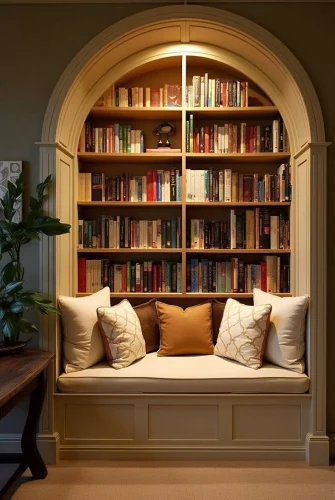 Cosy Reading Nook Wall Niche