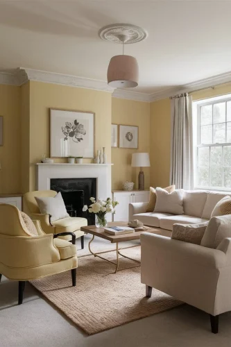 Stick to soft colours on the walls.