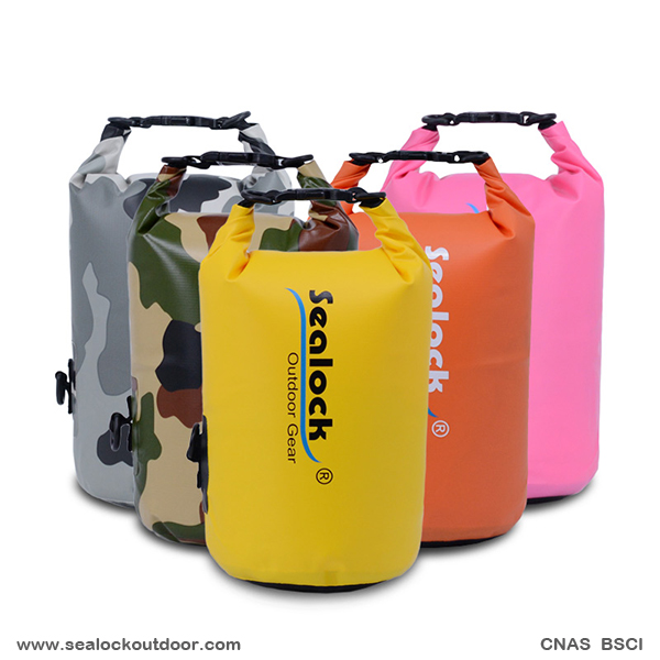 5L PVC Waterproof Tube Dry Bag For Beach