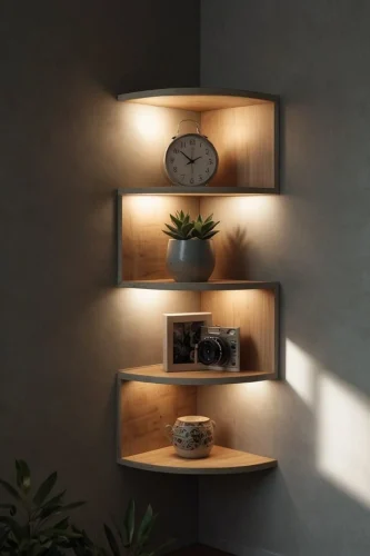 Clever Smart Storage Design Ideas
Wall-Mounted Shelves