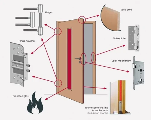 How Fire Rated Doors Different from Regular Doors?