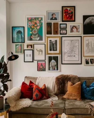 Have a mini gallery wall