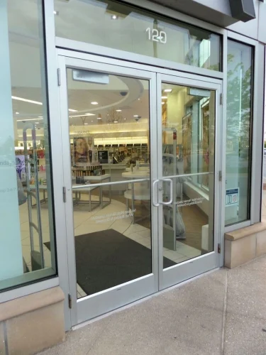 Aluminium Door for Store Designs